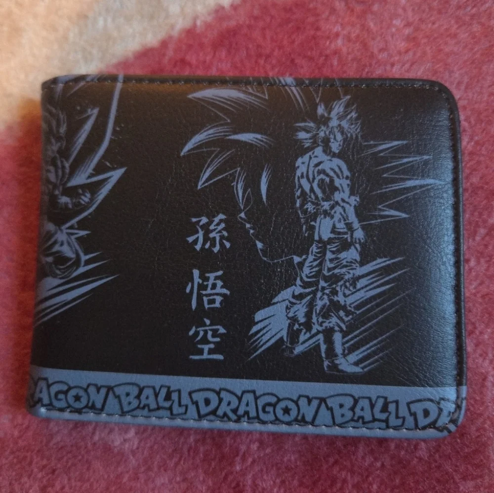 New dragon ball z anime manga leather wallet